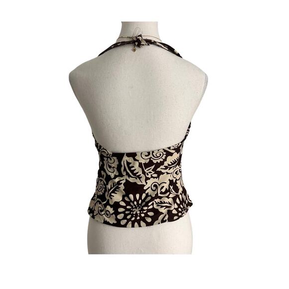 V Neck Plunging With Cute Ring Vintage Y2K Great Fit Size Medium Top - Picture 2 of 3